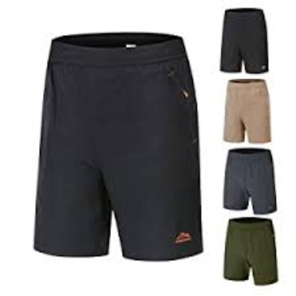 TBMPOY Men's Outdoor Sports Quick Dry Gym Shorts